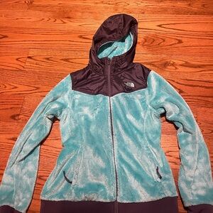 Blue north face jacket